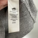Roots  Gray Cotton Crew Neck Long Sleeve Pullover Knit Sweater Size Medium Photo 4