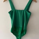 NEW!! Lulu’s Adorable Green Bodysuit With Sweetheart Neckline and Thick Straps Photo 2