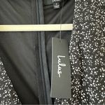 Lulus  Tell You I Love You Black Floral Long Sleeve Dress, Size S Photo 11