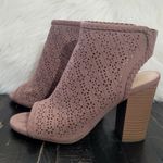 LC Lauren Conrad  Peep-Toe Boot Ankle Shoe Women's Size 6 Photo 0