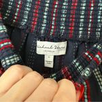 Michael Stars  Sita Embroidered Stripe Cotton Wide Leg Pants S Photo 7