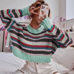 ASOS Striped crop sweater Photo 0