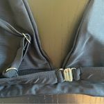 New Boutique Black bikini minimalist emo goth high waist size medium witchy Photo 6