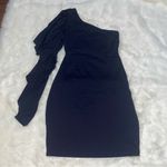 Susana Monaco Ruffle Sleeve One Shoulder Bodycon Dress* Photo 2