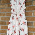 Rebecca Taylor  Marguerite Floral Silk Dress White size 8 Photo 6