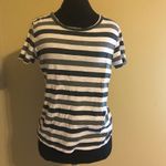 ASOS 💜 Selected femme striped gray and white tee Photo 2