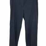 Atelier Navy & Gray Pin Stripped Dress Pants Size 14 Photo 0