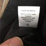 Tart collection Black Trench Coat Jacket Women Size S Pockets Double Button Down Photo 2