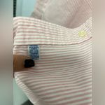 Ralph Lauren  Women's Pink Striped Button-Down Shirt Photo 6