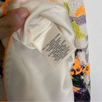 Maeve Anthro Neon Abstract Floral Jacquard Fit & Flare Dress Size 0 Photo 5