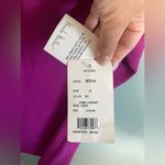 Nicole Miller VTG NWT Magenta Pink Sleeveless Crepe A-line Dress Sz 12 Photo 3