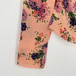 & Other Stories & OTHER STORIES Women's Floral Fairy Core V-Neck Tie Up Silk Blouse Size 4 Photo 5