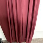 Revelry Abigail Chiffon Dress Burgendy Merlot Womens New Size 30 Red Photo 12