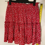 Princess Polly , flouncy red skirt, sz 6‎ Photo 0