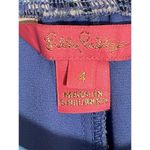 Lilly Pulitzer Shorts Tie Waist Blue Patterned Casual Size 4 Photo 5