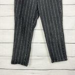 PacSun Women's Stripe Mom Jean Size 27 High Waist Crop Denim Black Fade Wash Photo 3