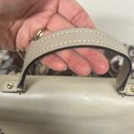 Kate Spade Leather Varick St Abbie Satchel Shoulder Bag Taupe/Black Convertible Photo 14