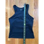 Reformation  EcoMove Black Racerback Tank Top Shelf Bra Size‎ Medium Yoga Gym EUC Photo 6