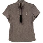 Greyson Melange SS Halley Quarter Zip NWT Size S Gray Photo 0