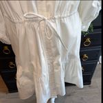 ASTR The Label White Cotton Button Front Tiered Ruffle Dress Size XS Photo 4