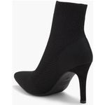 MIA Mckinley Sock Bootie Size 8 Black Pointed Toe Pull On Style NEW Photo 1