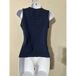Victoria's Secret  Underwear Navy Ribbed Tank Top Soft Sexy Essential Size Medium Photo 3