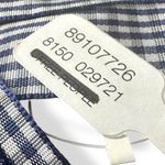 Free People  Spring Summer Picnic Flower Necklace in Blue Gingham Country Dainty Photo 7