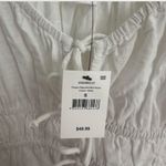 Cotton On  White Babydoll Linen Dress Photo 2