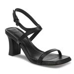 Vince Luella Slingback High Heel Sandals Women's 9M Black Buckle Closure Photo 0
