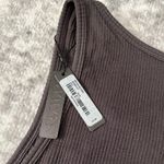 SKIMS New  Rib High Neck Bra in Soot Photo 2