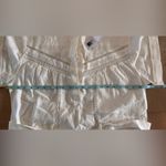 Outerknown linen cotton blend short sleeve white dress size small NWT Photo 7