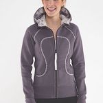 Lululemon 🍋 Special addition grey scuba hoodie in size 6 Photo 0