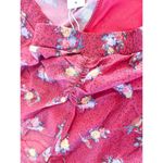We are HAH | NWT | Butterfly Printed Bodysuit | Cheap Perfume Wino | Sz XL Red Photo 8