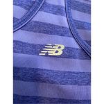 New Balance Lightning Dry Striped Racerback Tank Top Athletic Athleisure Photo 6
