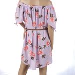 Rue 21 Floral Rose Off Shoulder Dress Large NWT Photo 5