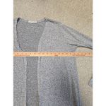 Joah Brown Gray Lightweight Cardigan Sweater Womens Size Medium Large Duster Photo 6