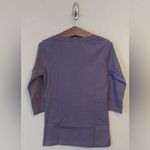 NEW West Virginia Mountaineers Women's 3/4 Sleeve Gray Rhinestones Top Small Photo 1