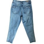 BLANK NYC Rainbow Rivington High Rise in Crash Pad Raw Hem Jeans Size 27 Photo 2