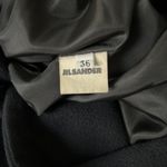 Jil Sander 100% Cashmere Oversized Long Coat in Charcoal Gray Size 36 DE 6 US Photo 4