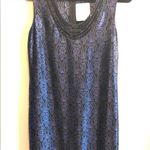 Anthropologie  Silk Dress Beaded Blue Size 2 Formal NWT future paradise Photo 10