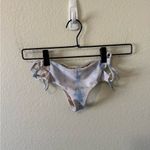 Acacia Swim Shibori Tie Dye Blue Snakeskin Bikini Bottom Size M Vacation Summer Size M Photo 3