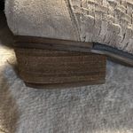 Very Volatile  suede booties sz 8 heel 1 1/2 in
Zip up back basket weeve Photo 8