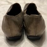 Easy Street  Bronze Metallic Slip On Shoes Women’s Size 7.5 Lazer Cut Design Photo 4