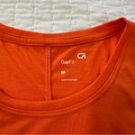GapFit Orange Muscle Tee Sleeveless with Open Back Photo 7