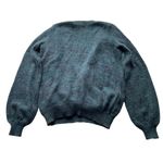 Free People Anthropologie Karin Faux Wrap Sweater Green Medium Oversized NWOT Photo 7