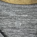 American Eagle Soft & Sexy Plush V‑neck Sweater Gray Women’s Small Photo 4