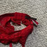 Seven Til Midnight Woman's M/L Red Lace Garter Belt Ruffles Adjustable New Size undefined Photo 5