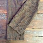 W By Worth NWT  Brown Plaid Professional Trousers ~ Size 4 💚🍄 Photo 8