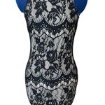 Filly Flair Lace Mini Dress Cocktail Women's Size M Sleeveless Fitted Homecoming Photo 0