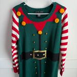 United States Sweaters  Green Elf Crew Neck Sweater Photo 3
